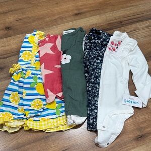 Bundle of baby girl 12m clothes